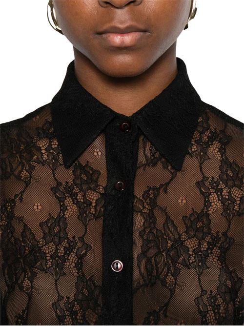 Camicia in pizzo THE NINA STUDIO | N2723LACEBLACK